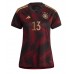 Billige Tyskland Thomas Muller #13 Bortetrøye Dame VM 2022 Kortermet